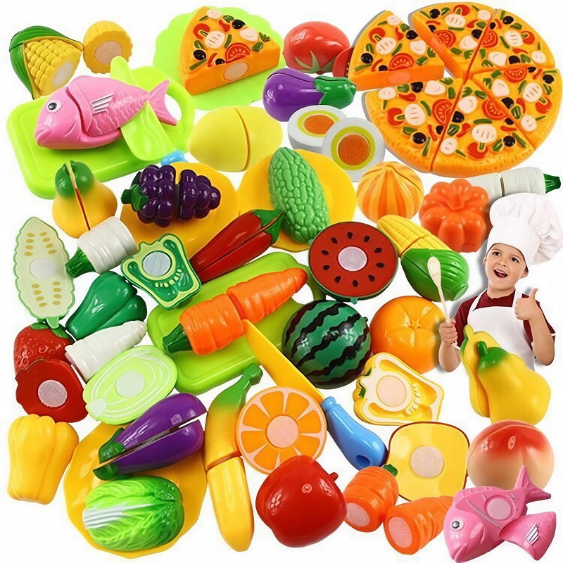 Kids Toys Kitchen Set - Детский игровой домик, игрушка для нарезки