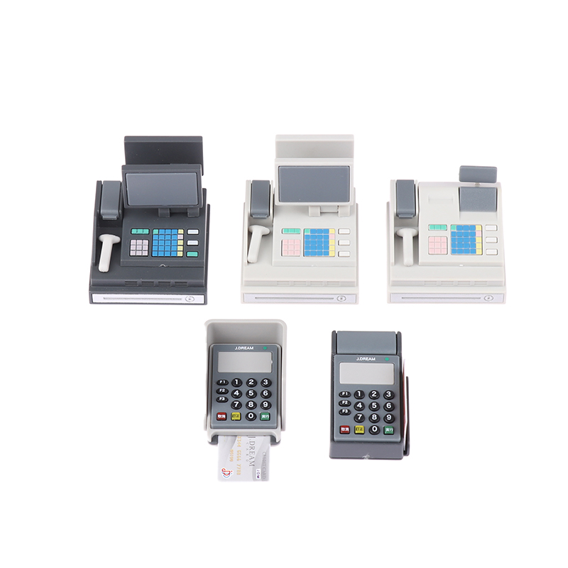Toy Cash Register - Миниатюрный кассовый аппарат для кукольного домика