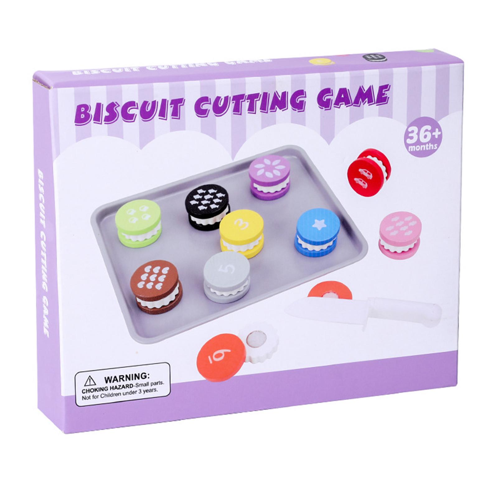 Kids Toys Kitchen Set - Деревянный игровой набор «Пища и печенье»