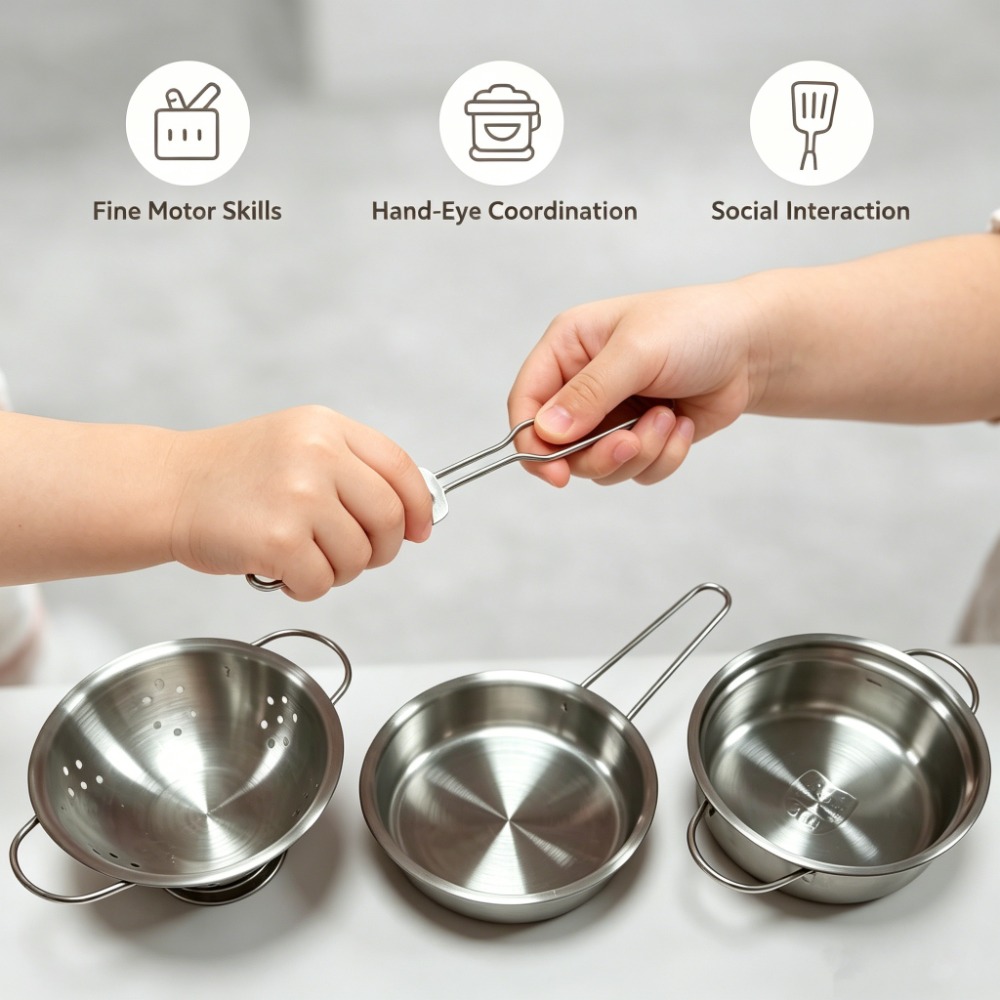 Набор из 5 детских игрушек-пос – обзор и цена Kids Toys Kitchen Set