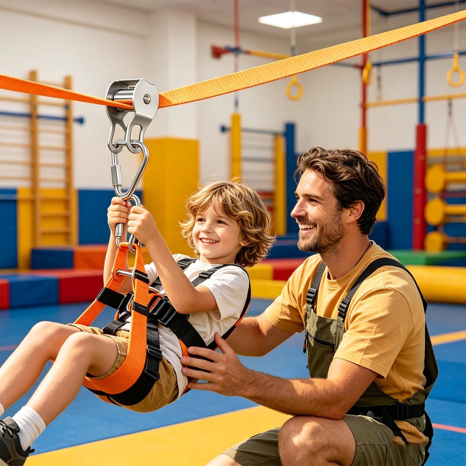 Детский зиплайн для баланса и  – обзор и цена Kids Yard Toys