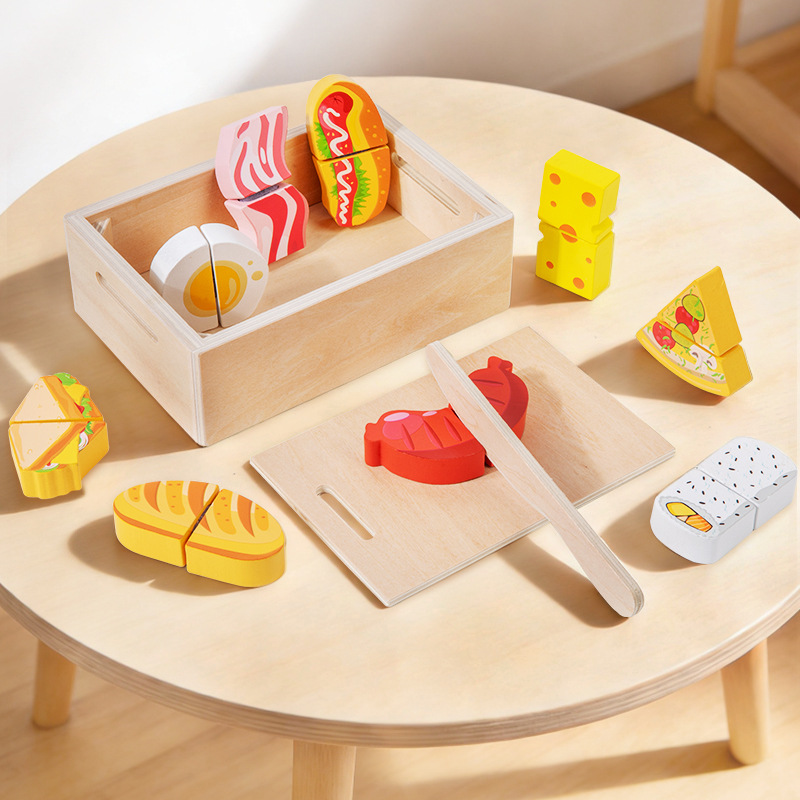 Деревянный набор для имитации  – обзор и цена Kids Toys Kitchen Set