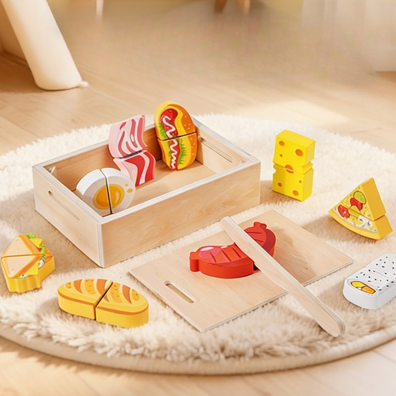Деревянный набор для имитации  – обзор и цена Kids Toys Kitchen Set