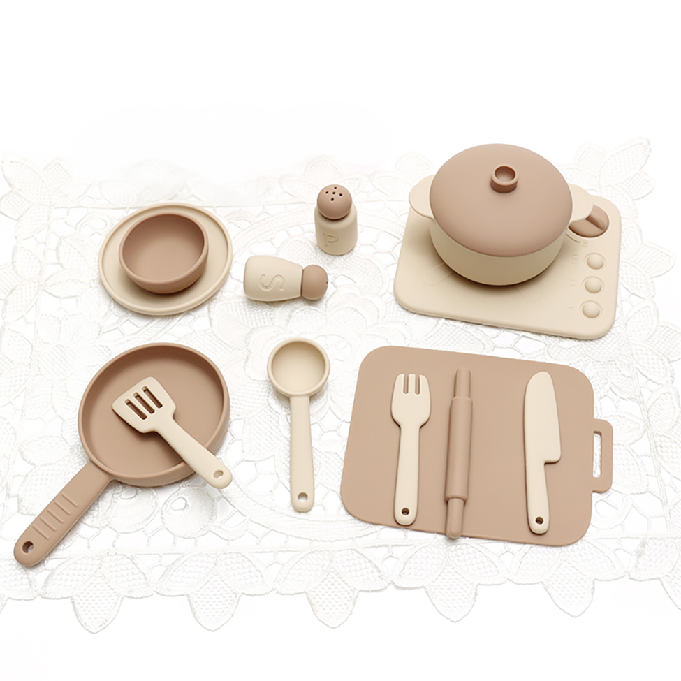 Набор из 13 силиконовых игруше – обзор и цена Kids Toys Kitchen Set